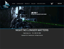 Tablet Screenshot of hawkgazer.com